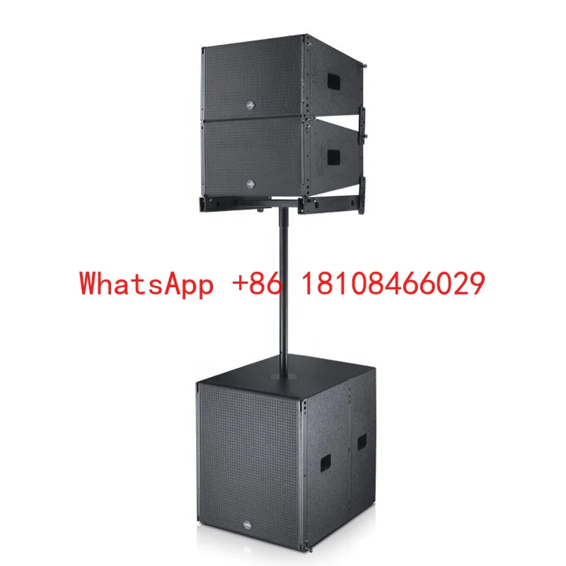 

Qingyuan MORIN Professional Passive Line Array PA System Full Set with 800W/2400W Amplification Portable Design