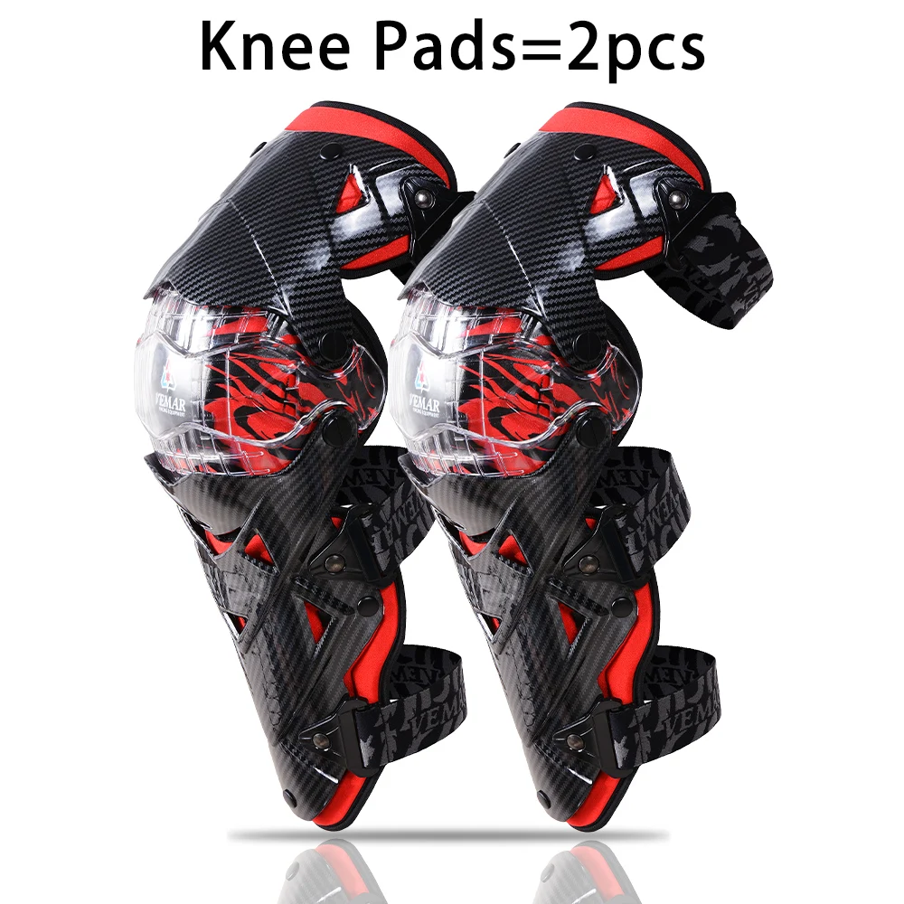 VEMAR Motorrad Racing Reiten Knie Schutz Schutz MX Motocross Knie Protektoren Pads Rüstung Knieschoner Getriebe Rodilleras Moto 9