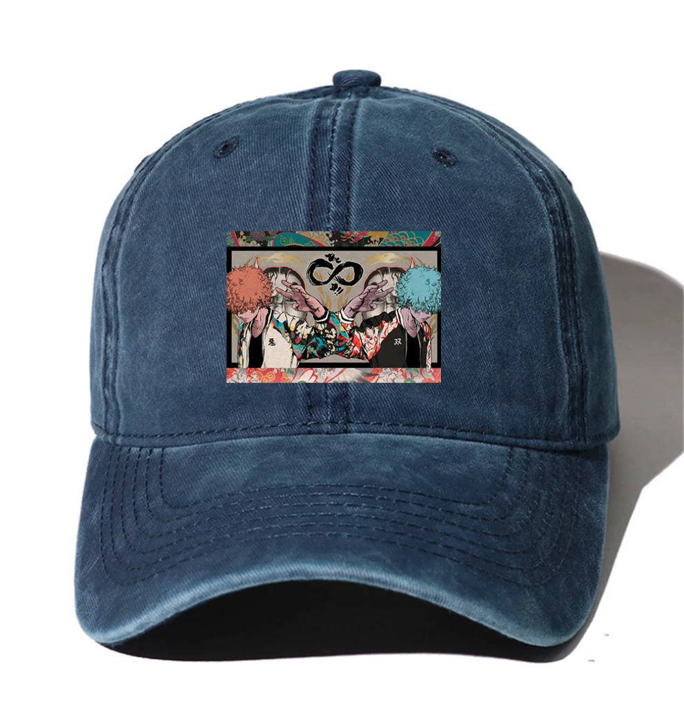 Unisex Denim Cap Washed Cotton Baseball hat Teenagers Casual  Caps For anime Tokyo Revengers  Cowboy Baseball cap