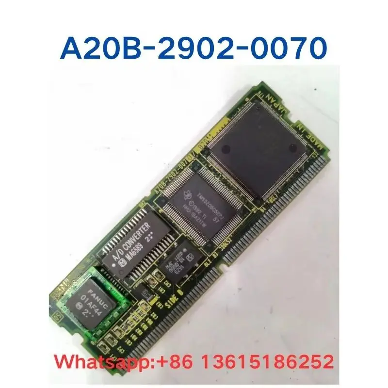 A20B-2902-0070 second-hand 16/18 series servo shaft control board, testing functions are all working