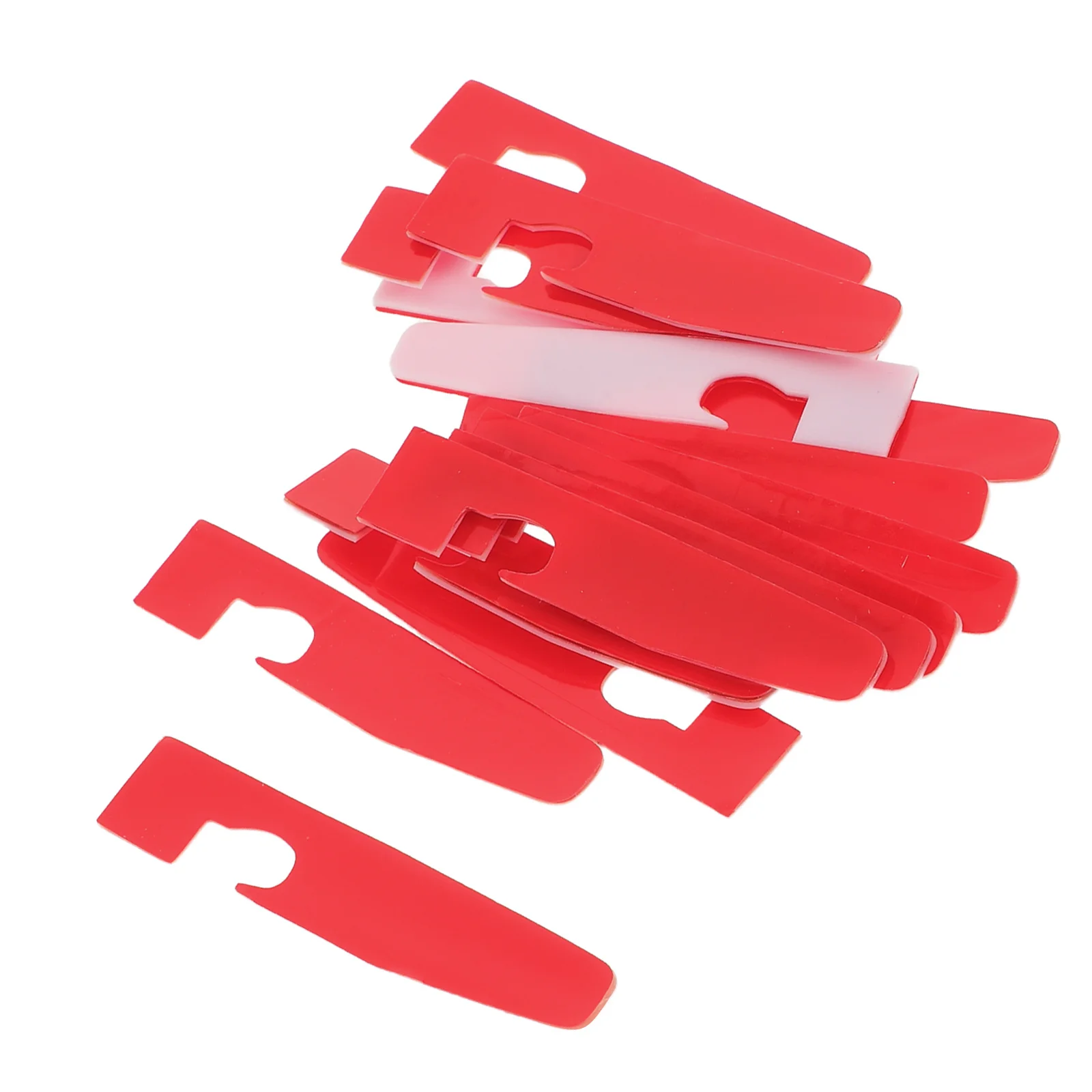 

40Pcs Overlock Presser Foot Pad Plastic Adhesive Replacement for Serger Machine Smooth Stitching Universal -on Bottom