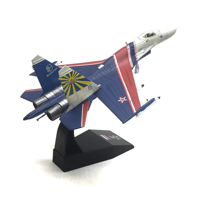 

1/100 New Arrival Special Price Diecast Metal Russian Su-27 Fighter Model Furniture Display Collection Toys Children Military