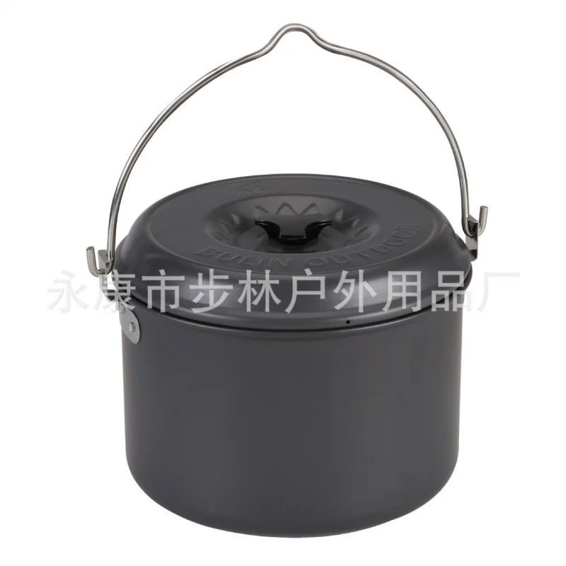 

Portable Outdoor Hanging Pot Camping Cookware Water Kettle Lightweight Camping Gear for Backpacking Hiking Picnic Outdoor Cookin