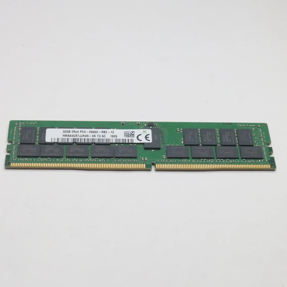 1 Pcs For SK Hynix HMA84GR7JJR4N-VK 32GB DDR4 2666MHz ECC REG RAM 2RX4 PC4-2666V Memory