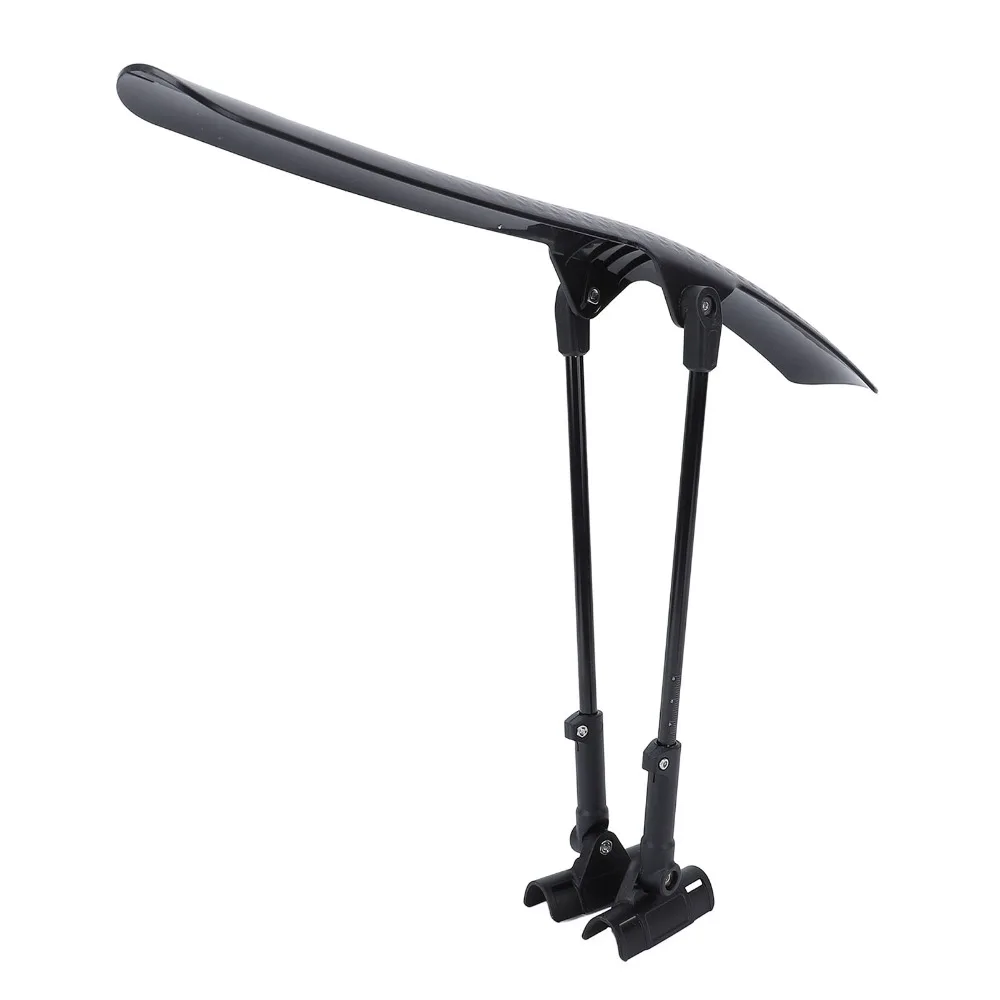 

Front/ Rear Bike Quick Release Adjustable Road Bike Mudguards Black Rhombus Texture Mountain Bike Mud Guard for 700C Bikes