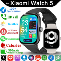 New For Xiaomi Bluetooth Call Smart Watch Global Version Men Women Customized Dial Sports Fitness Tracker Heart Rate Smart Watch