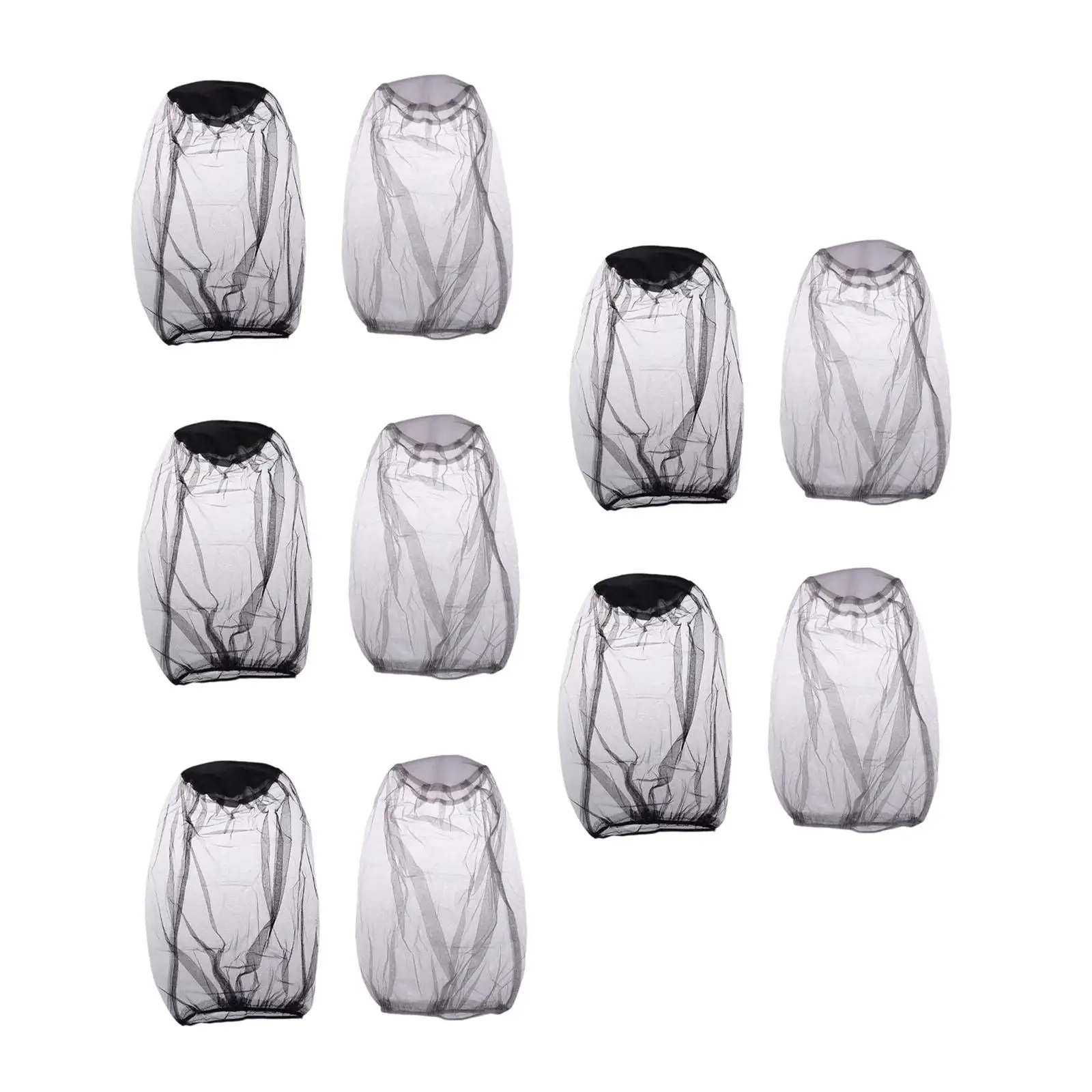 10x Head Net Mesh Neck Fly Netting for Men Women Fishing Outdoor