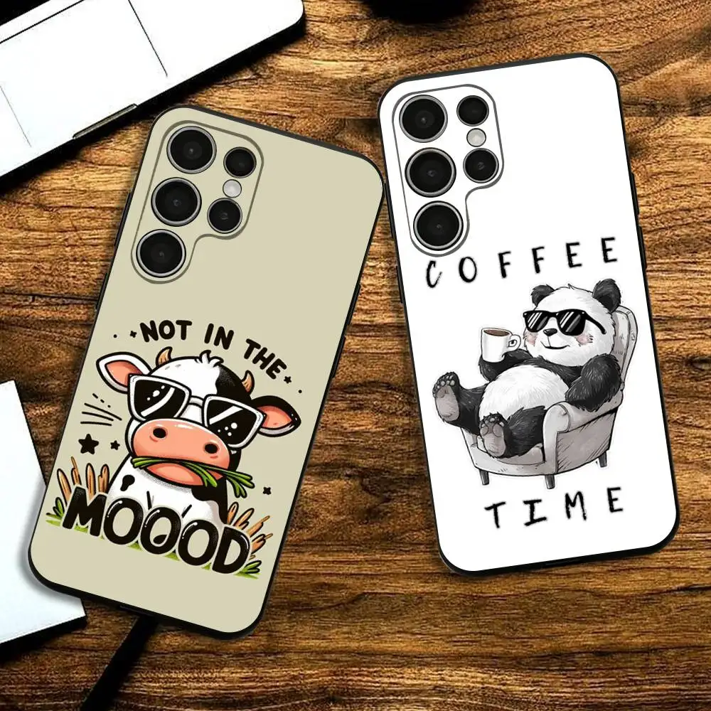 

Funny Design Phone Silicone Case for Samsung S24,22,20,23,21,20 Ultra Plus Lite 5G Print Cover