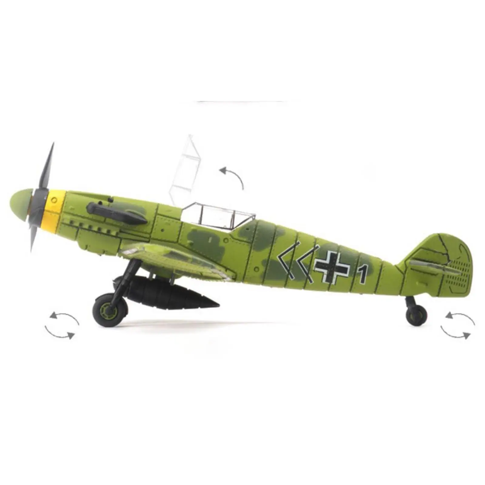 

1/48 Plane Model Display Ornaments Building Model Toy Puzzle Toys DIY Fighter Model for Shelf Office Desktop Gift Collectibles