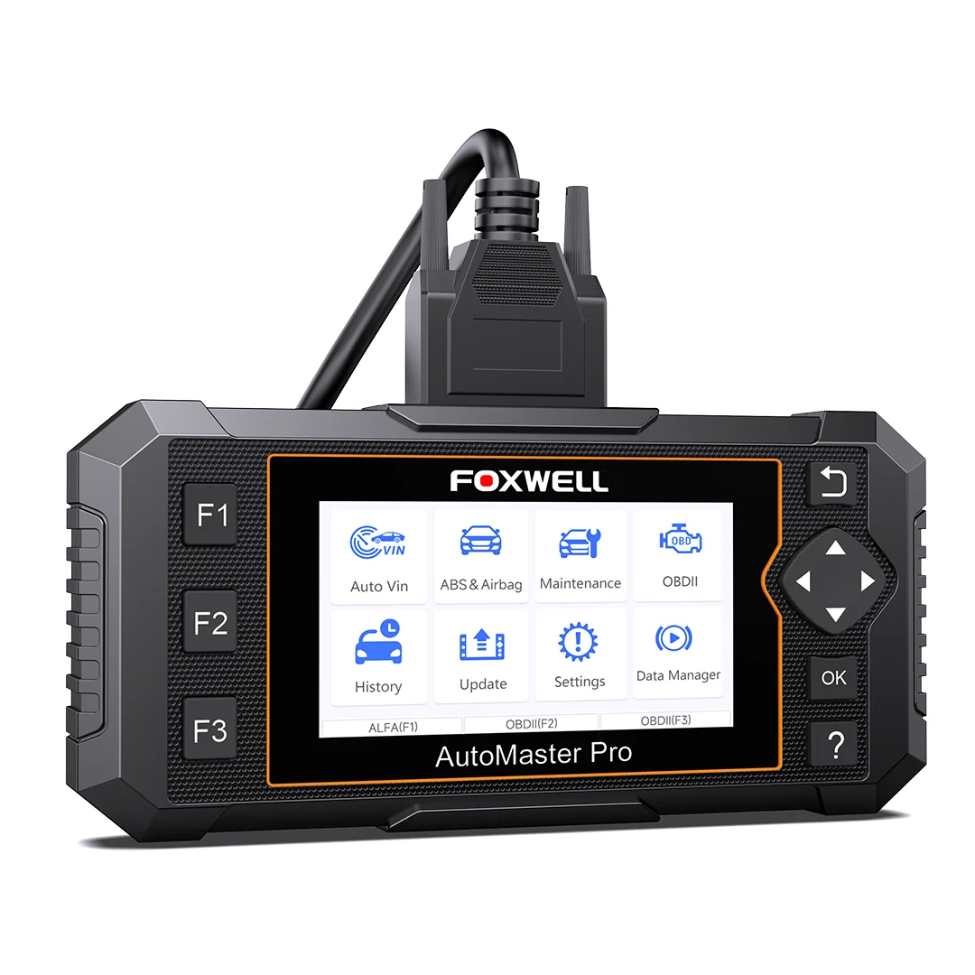Foxwell NT650 Pro ABS SRS قارئ الرمز D-P-F TPMS BRT EPB OIL 25 إعادة تعيين 2 الماسح الضوئي أداة تشخيص السيارات المهنية