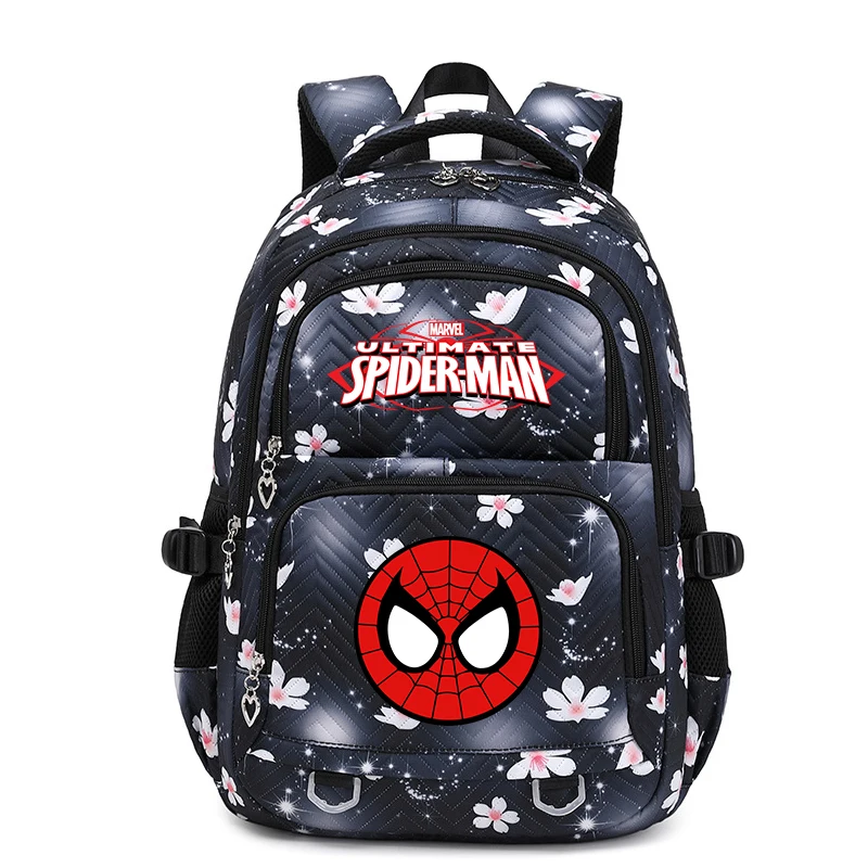 Superhero Spiderman Schoolbag for Teenage Girls Bookbag Mochila Waterproof Women Backpack Female Travel Bag Backpacks