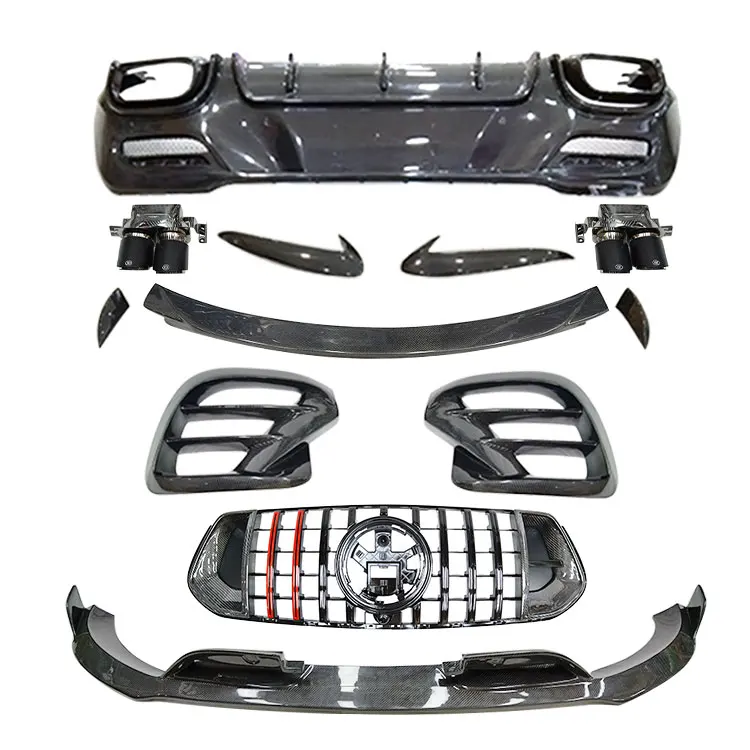 

High Quality Carbon Fiber Body Kit for Mercedes-Benz GLE COUPE BS-Style Carbon Kit Front Lip Rear Diffuser Spoiler