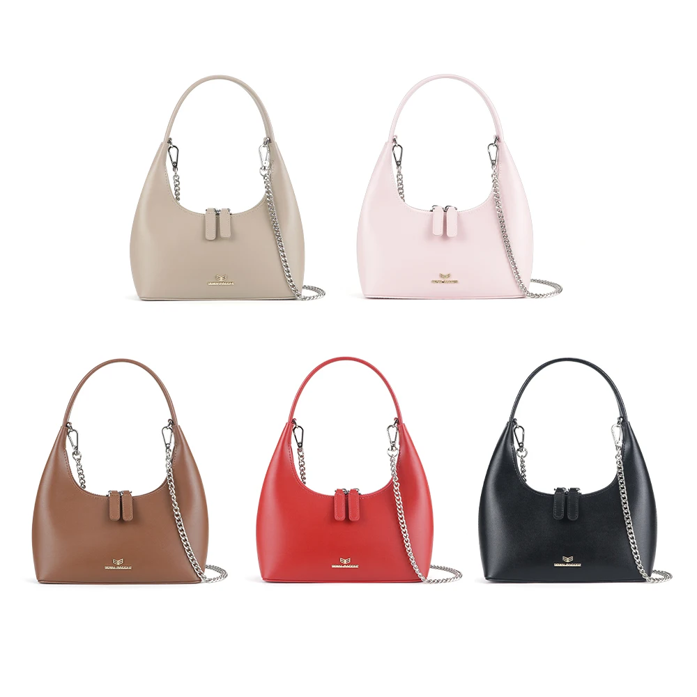 Royal Bagger แฟชั่น Mini กระเป๋าถือผู้หญิงหนังแท้ Crossbody กระเป๋าลําลองไหล่กระเป๋า 2601