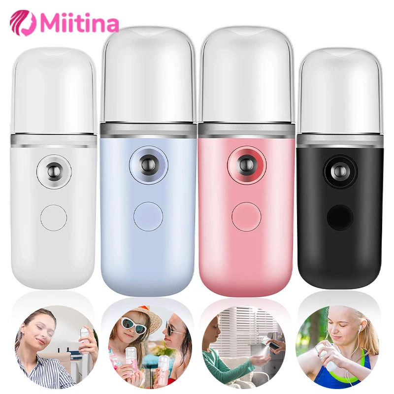 

Mini USB Nano Facial Mister Spray Machine Face Hydration Sprayer Nano Moisturizing Mist Sprayer Face Care
