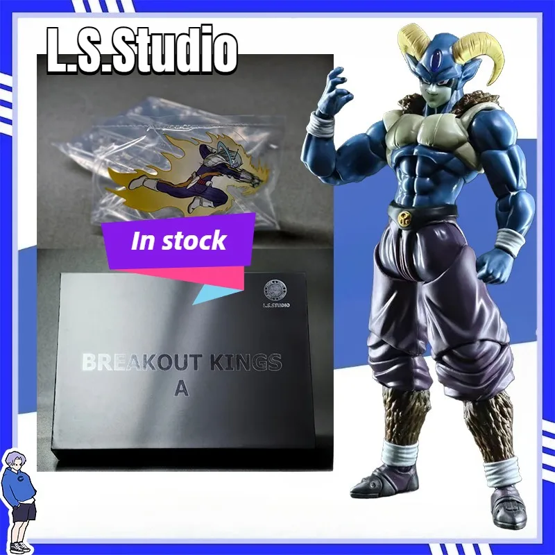 

In Stock L.S.Studio Dragon Ball MORO Breakout Kings Action Figures MORO Agent Killer Figure Statue Collection Custom Toy Gift