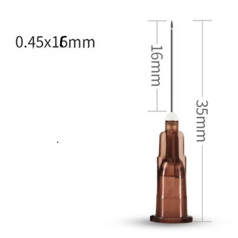 1Pc Disposable Sterile Injection Needles For Medical Use - Sizes 4.5/5/6/7/9/12G For Dental Puncture & Irrigation