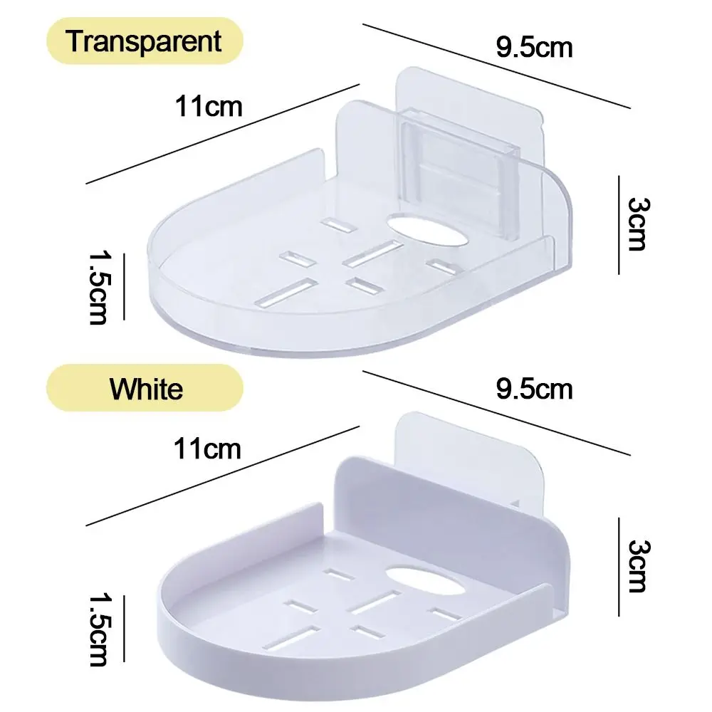 Punch Free Set-Top Box Storage Shelf Detachable Wall Mounted Makeup Placement Rack Space-saving Camera Storage Rack