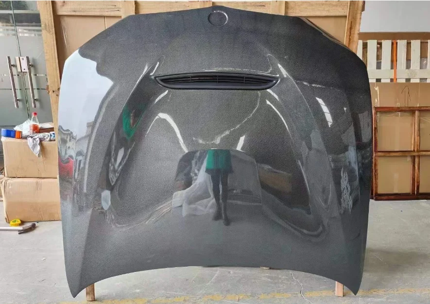 اغطية محرك السيارة لسلسلة B 3 G20 2019-2024 ترقية G20 GTS غطاء الكربون B G20 غطاء محرك السيارة من ألياف الكربون