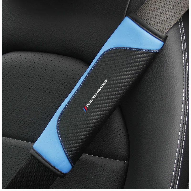 Car Seat Belt Cover Shoulder Protector Cushion Pad For BMW X1 X3 X4 X5 E46 E90 F20 E60 E39 F10 M1 M2 M3 M5 M6 E87 Accessories