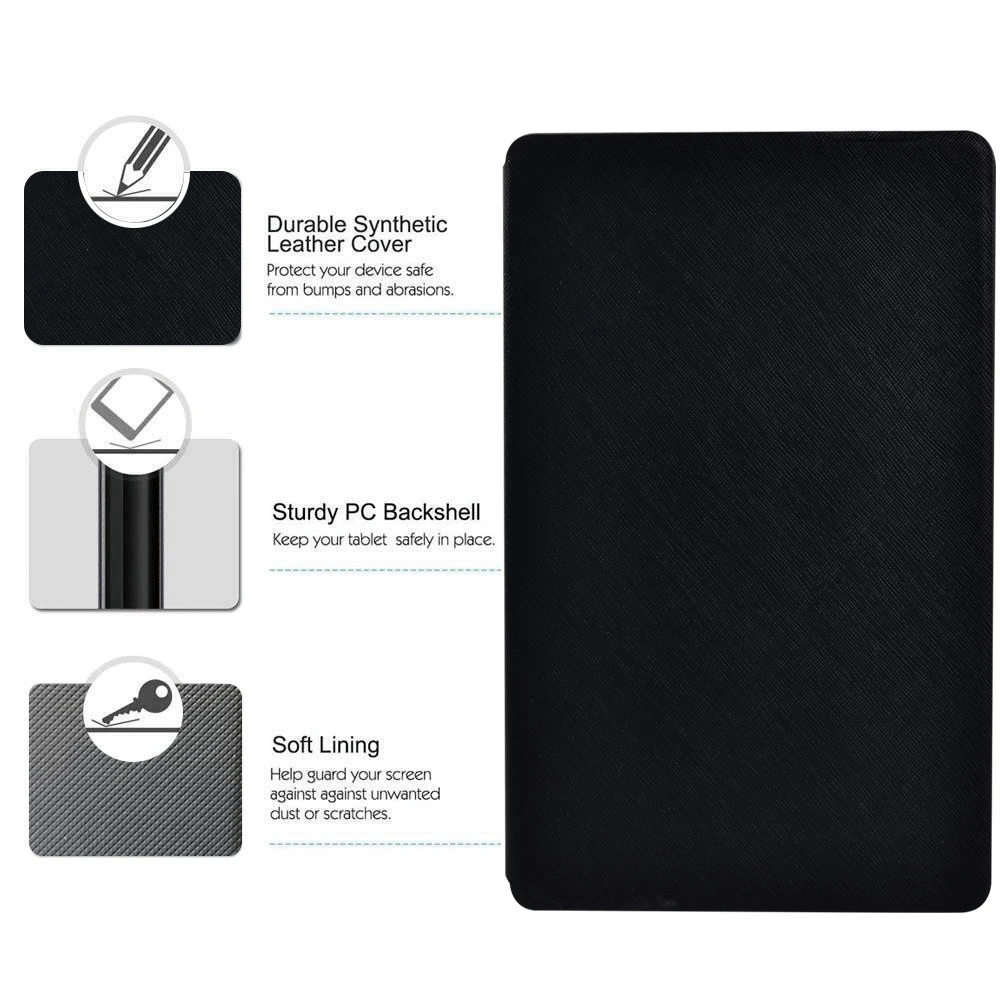 Case Samsung Galaxy Tab A8 2022 10.5 SM-X200 PU Tablet Protective Cover Samsung Tab A7 Lite 8.7 A10.1 T510 A6 T580