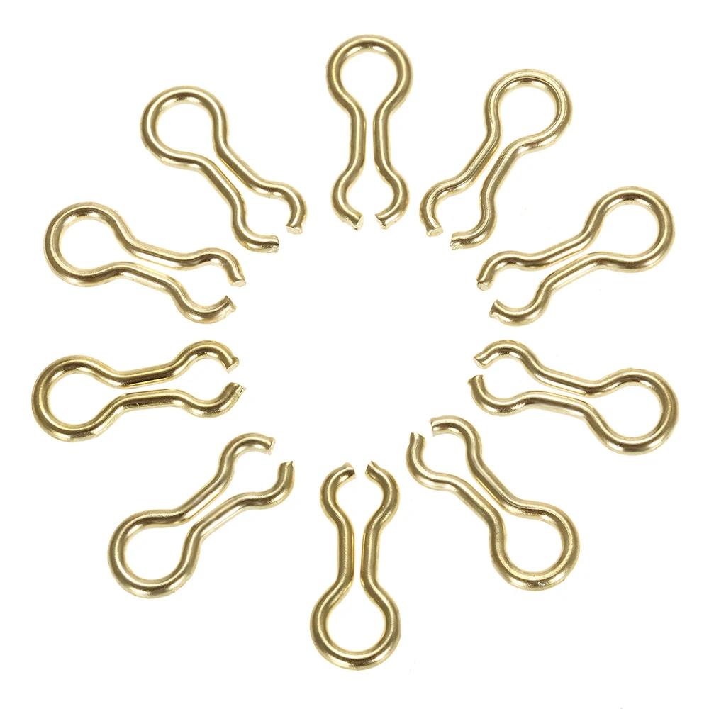 200PCS Messing Sinker Draht Auge für DO-IT Formen 15/17,5/2,5 cm Angeln Mithelfer Outdoor Angelgerät Werkzeuge Angeln – Detail 17
