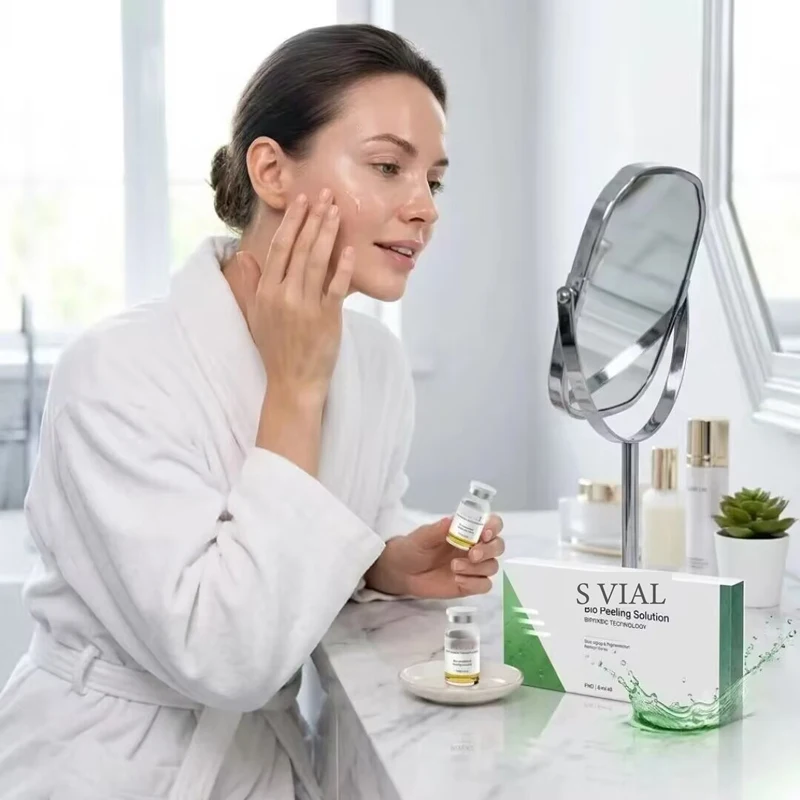 Korea Bio Peeling Solution Ampoule Skin Booster Skin  Acne Scar Repair Fine Lines Moisturizing Facial Skin Care