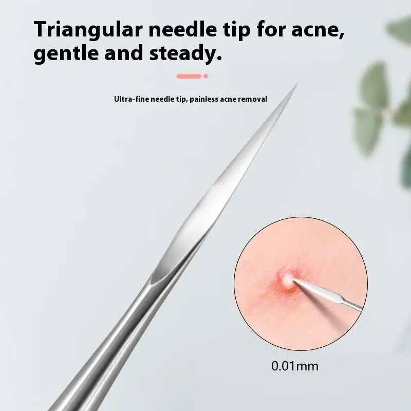 Brufoli cellulari ultrafini Clip per punti neri Salone di bellezza professionale Rimuovi particelle di acneFat Strumento per aghi Strumenti di bellezza