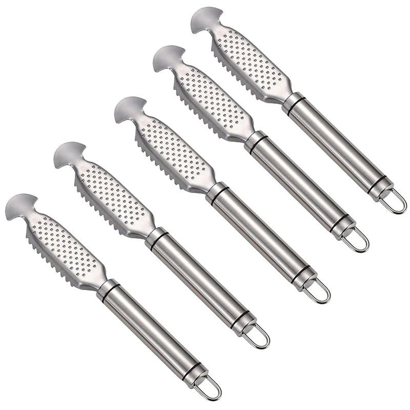 Fish Scale Scraper Tool, Multi-Purpose Fish Scale Cleaning Kit, Fish Scale Remover For Home Market Restaurant