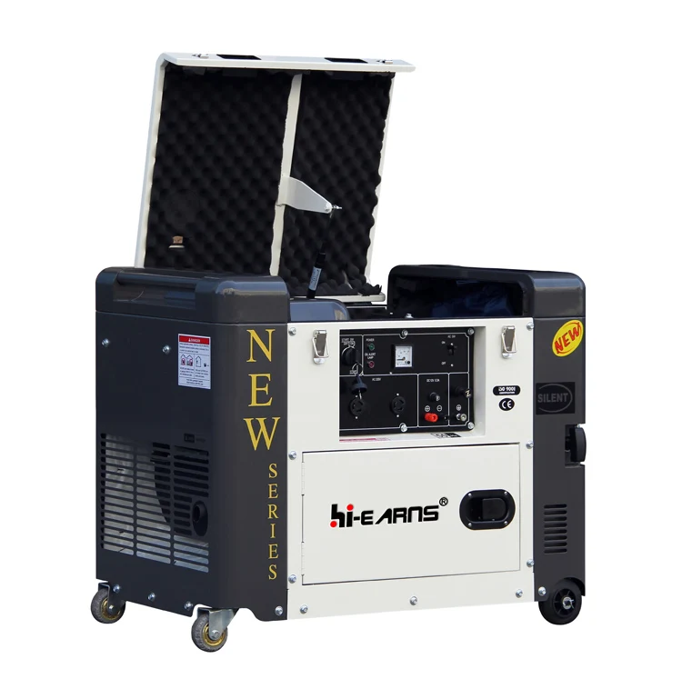 

Air-cooled new model top open 186FA 5kva silent dies el generator price