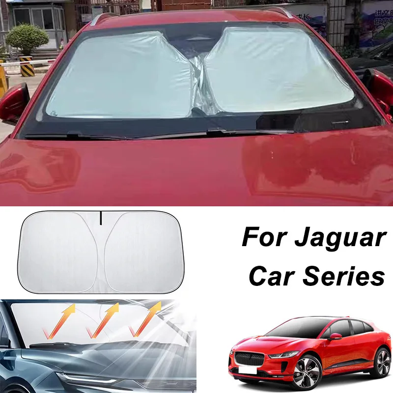 

Car Front Windshield Sunshade For Jaguar XE XF XJ XK XFR XJS F-Type E-Pace F-Pace I-Pace S-Type UV Protection Sun Shade