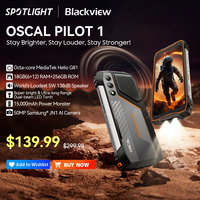 [World Premiere ]Blackview OSCAL PILOT 1 Rugged Phone, 6GB 256GB Smartphone, 6.67'' HD+Display Mobile Phone With 15000mAh, NFC