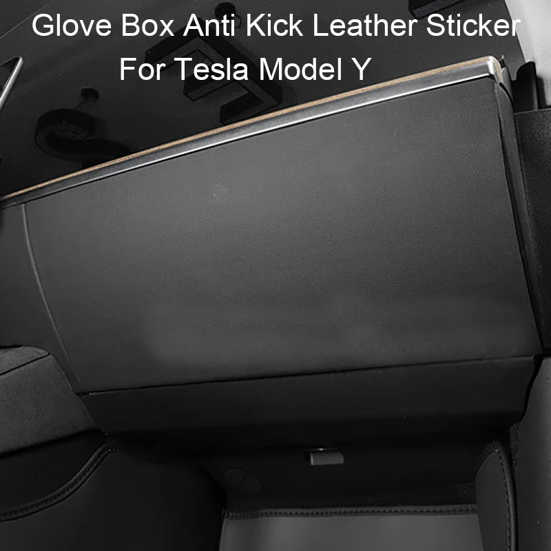 

For Tesla Model Y Invisible Glove compartment Anti Kick Pad Protection Side Edge Film modely 2020-2023 Protector Stickers