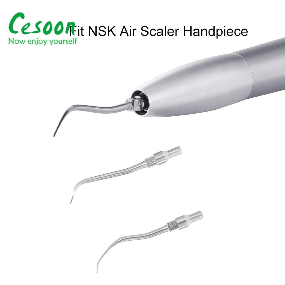 1Pcs Dental Scaler Tips SJ1/SJ2/SJ3 Tooth Periodontal Treatment Scaling Tips For NSK Air Scaler Handpiece Cleaning Tool