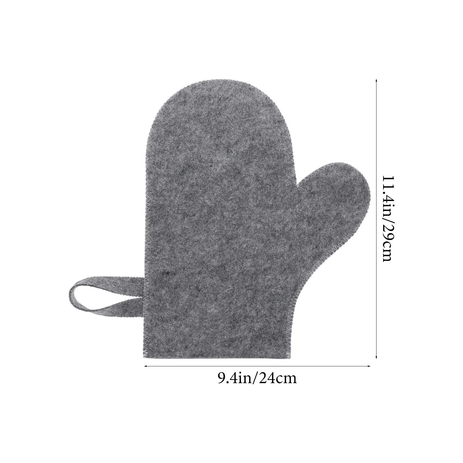 Gants de bain pour Sauna, 2 pièces, résistants à la chaleur, exfoliants, pour douche, gommage du dos, élimination des peaux mortes