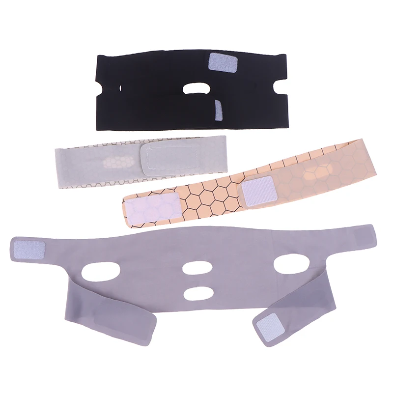 أقنعة الوجه حزام التخسيس النحت قناع النوم الوجه رفع حزام الذقن حتى قناع الخامس خط تشكيل طبقة مزدوجة #1