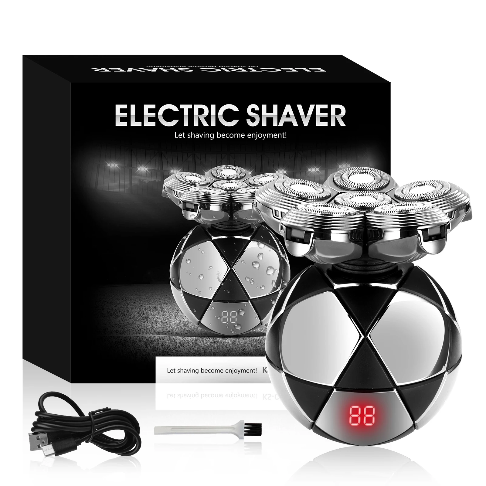 

Новая мужская бритва, электробритва, многофункциональный нож для бороды, чудо-стайлинг, портативный нож для бритья