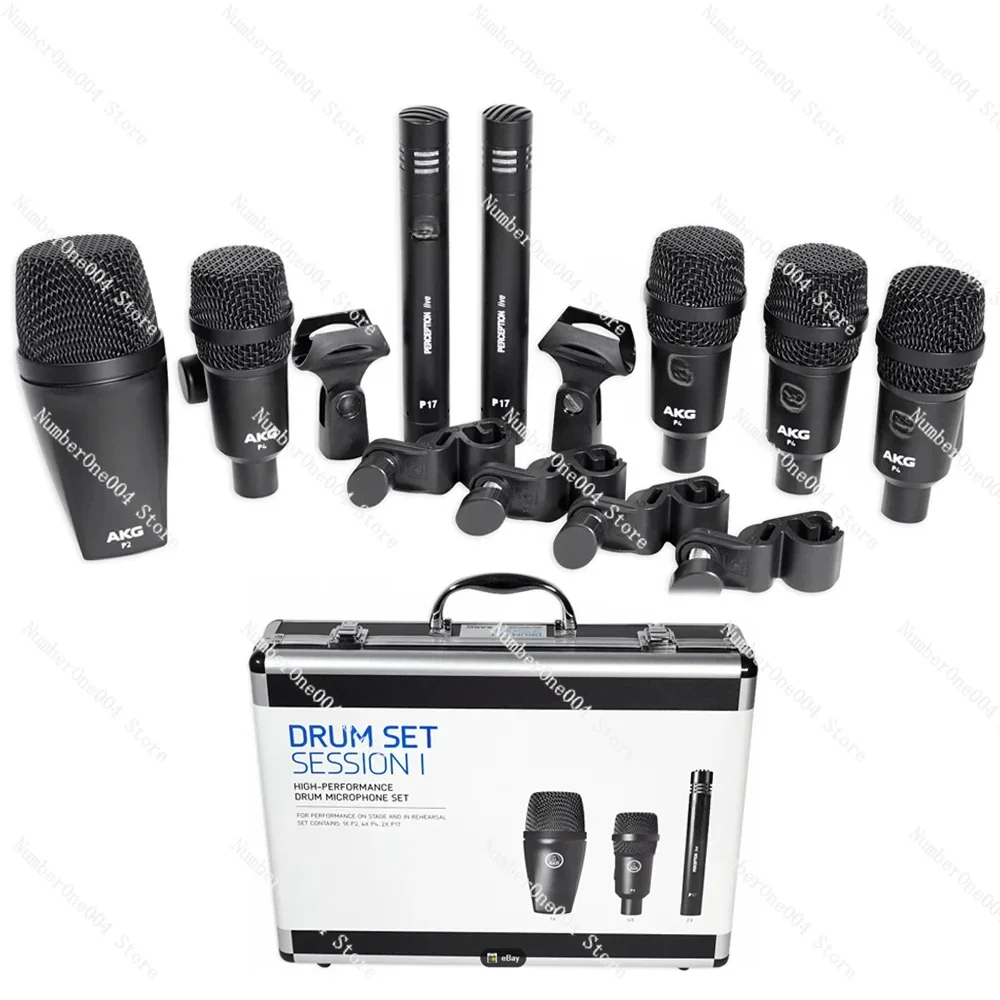 

Seven-Piece Drum Microphone Set Stage Perormance Instrument Condenser Professional Dynamic Mic Recording For Band