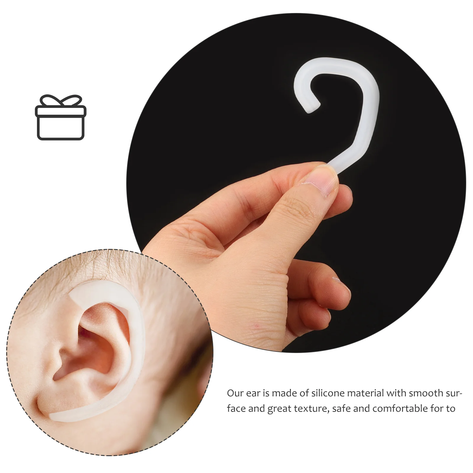 10 Pairs of Ear Correctorss Baby External Auricle Corrector Flexible Silicone Ear Correctors