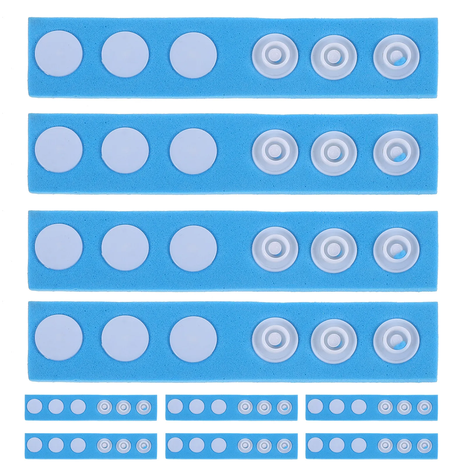 

10Pcs Adjustable Bathing Hat Extension Strap for Babies Soft Comfortable PP Silicone Shower Cap Replacement Strap Extended