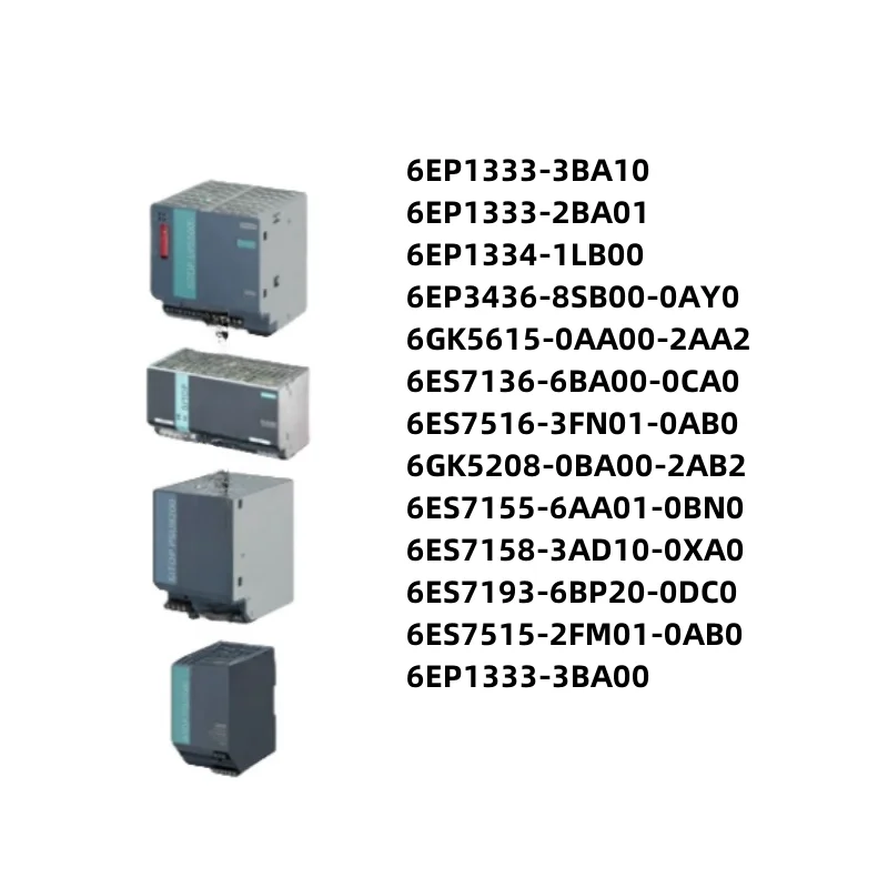 

New 6EP1333-3BA00 6ES7516-3FN01-0AB0 6EP1334-1LB00 6EP3436-8SB00-0AY0 6GK5615-0AA00-2AA2 6ES7136-6BA00-0CA0 6ES7515-2FM01-0AB0