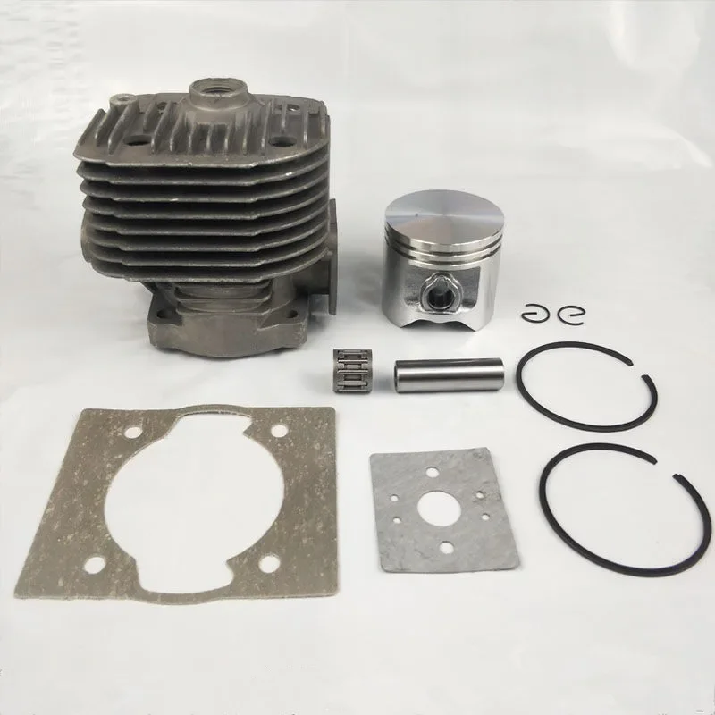 

1E53F Cylinder Piston kit 53mm gasket bearing fits Chinese 1E53F 53F 90CC 2 stroke engine brush cutter earth auger power drills