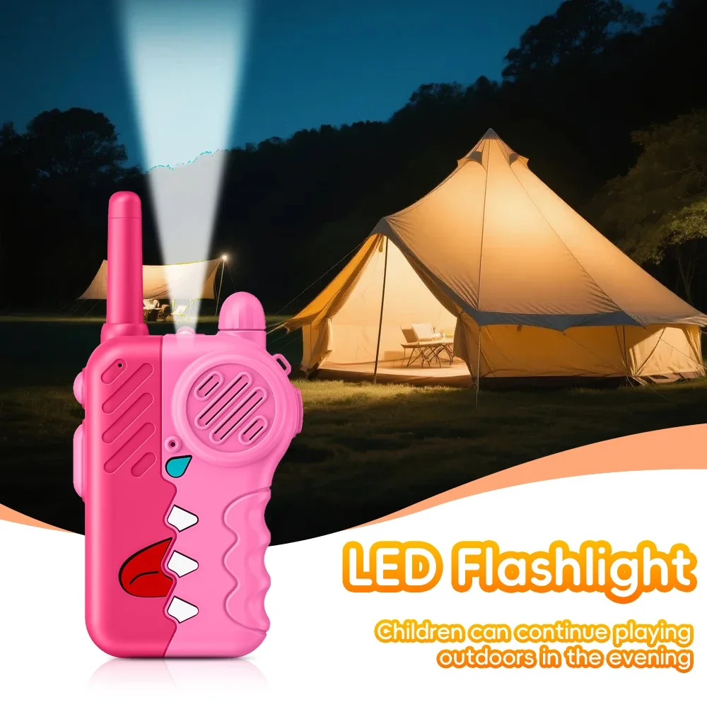 2 stücke kinder Walkie-talkies Drahtlose Cartoon Pager Remote Intercom Outdoor Kinder Spielzeug eltern-kind-Interaktion Bildung spiel