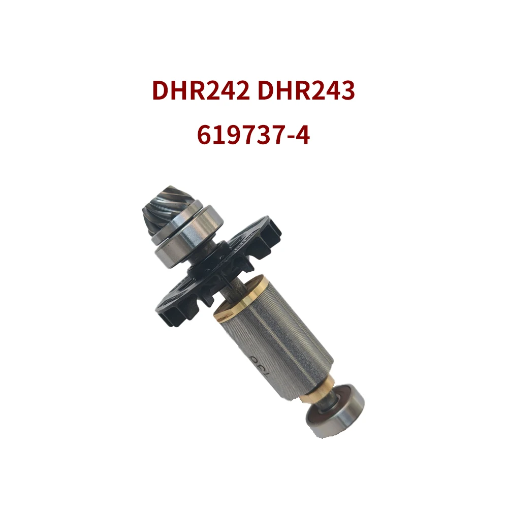 AC220-240V Armature Rotor Anchor for Makita DHR242 DHR243 619737-4 Hammer Drill Stator Coil Power Tool Replacement Parts