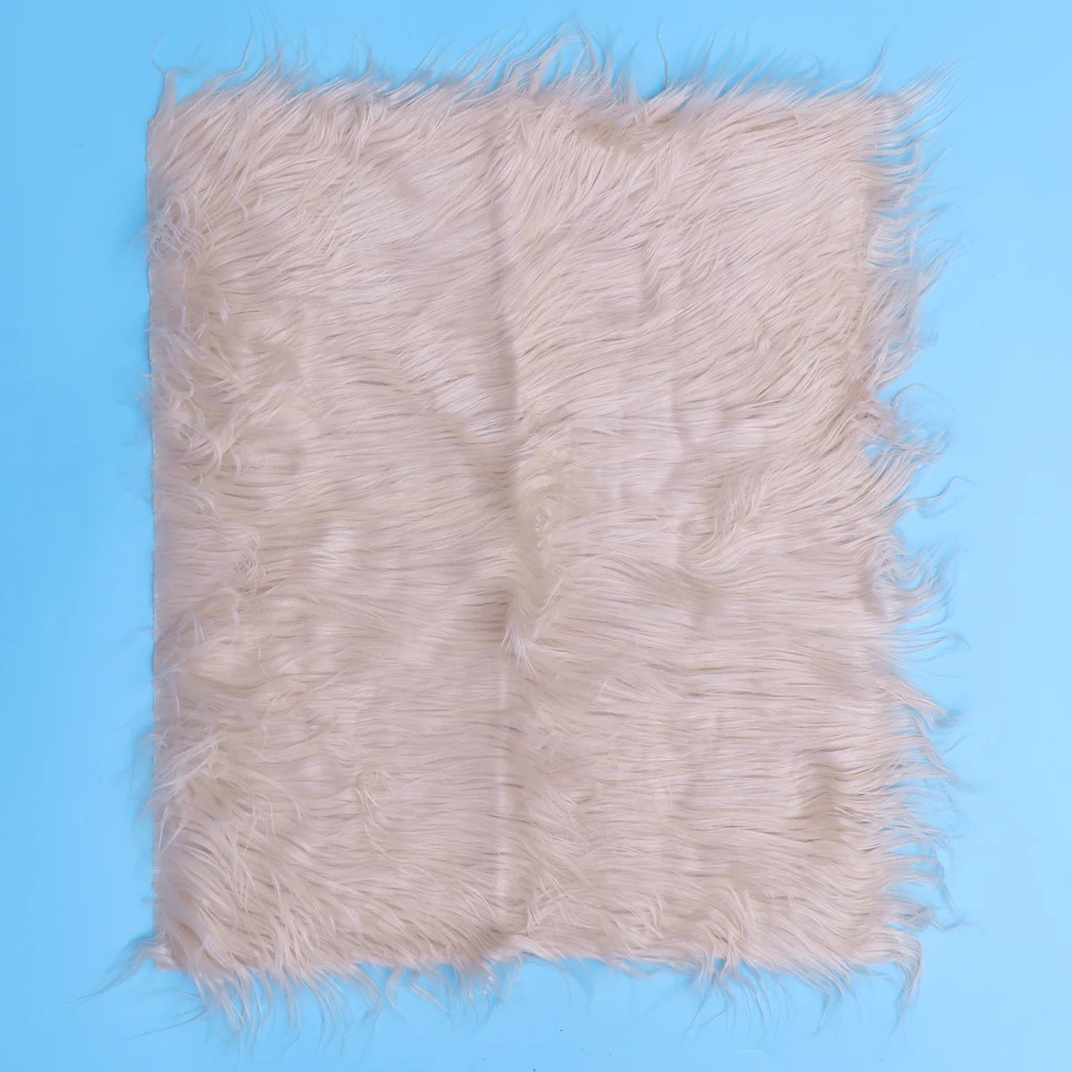 

Baby Blanket Beige Swaddle Bath Cloths Soft Premium Material Machine Stitching Photo Prop Newborn Infant Child
