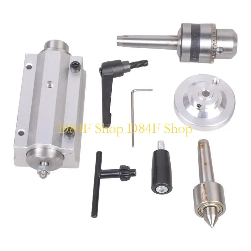 D84F Dense Whirler Tailstock Regulator B12 Whirling Center For Tall Accuracy Whirling Operations
