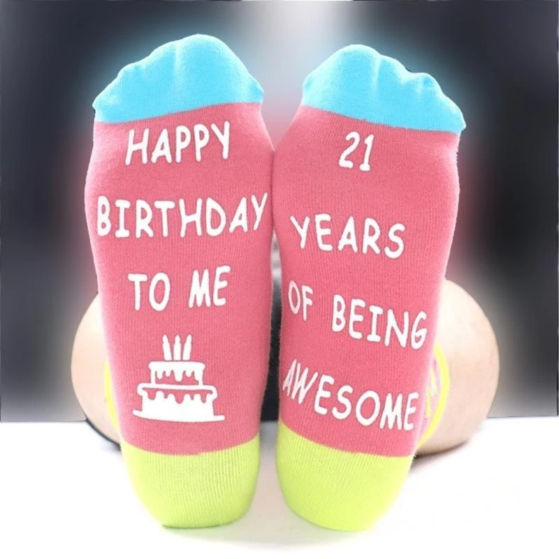 حفلة عيد ميلاد الجوارب جاكارد للنساء الفتيات في سن المراهقة تتراوح أعمارهن بين 18 و 21 سنة #3