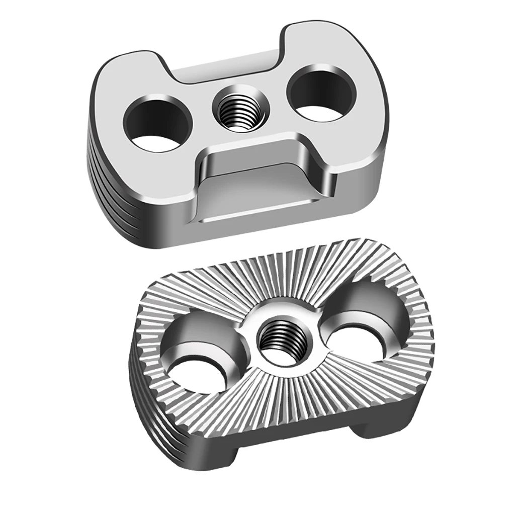 1pcs Aluminum Alloy ARRI Rosette Mounting Adapter 1/4 Female Thread for DSLR Camera Cage Rig Handgrip Photo Studio Accessories