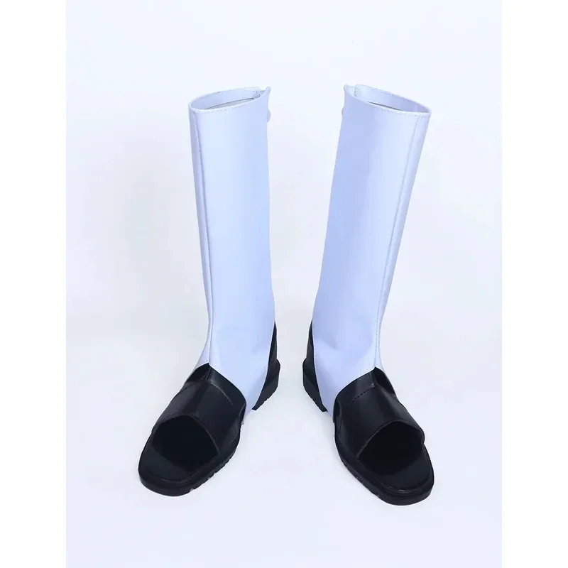 

Uchiha Obito Cosplay Boots White Shoes Custom Made Any Size jk;6