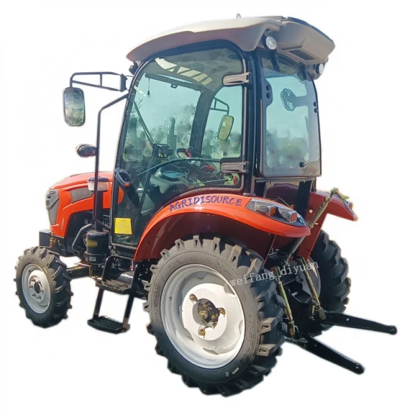 China: Hoge Kwaliteit Boer Mini Tractor 90 pk 4WD Landbouw Landbouwmachine Chinese Landbouwtractor Nieuwe cabine met Prijs