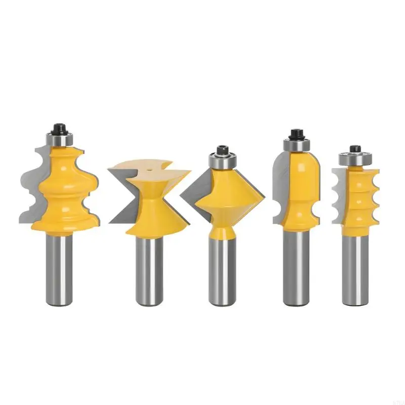 

5Pcs 1/2 leg Metal Woodworking Cutter Collection For Cabinet entrances And Furniture 87HA